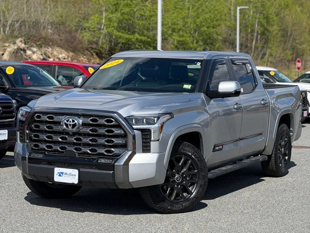 Used 2024 Silver Toyota Platinum image 1