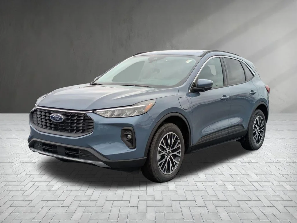 New 2024 Vapor Blue Metallic Ford Plug-in Hybrid image 2