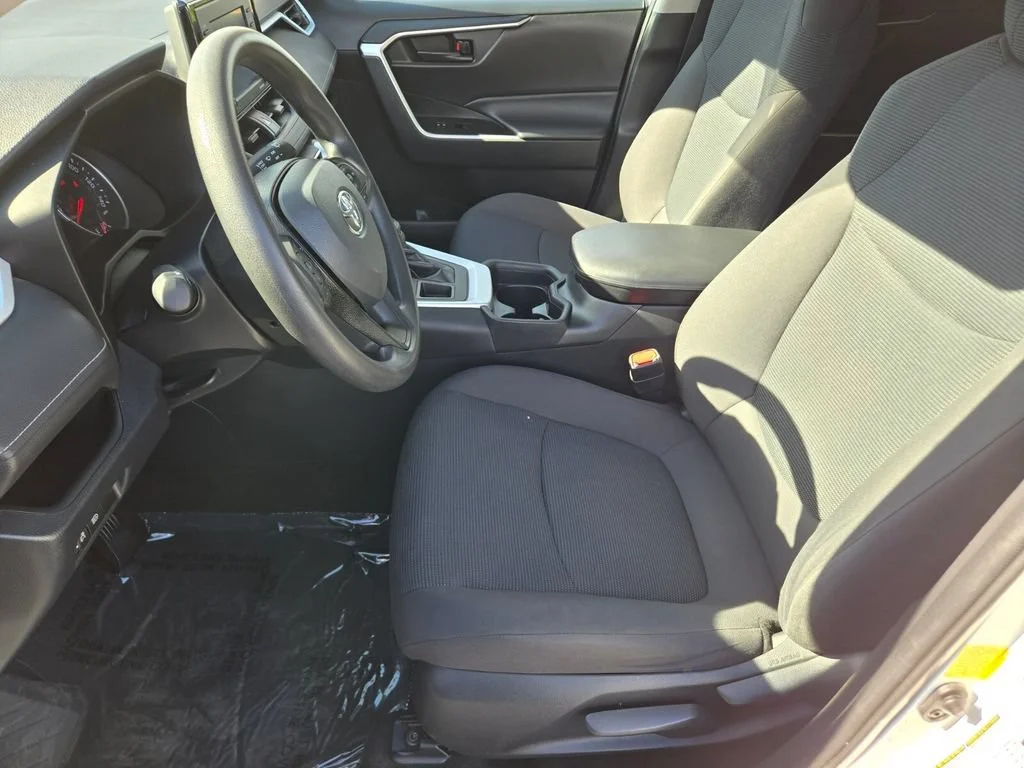 Used 2021 Super White Toyota LE image 10