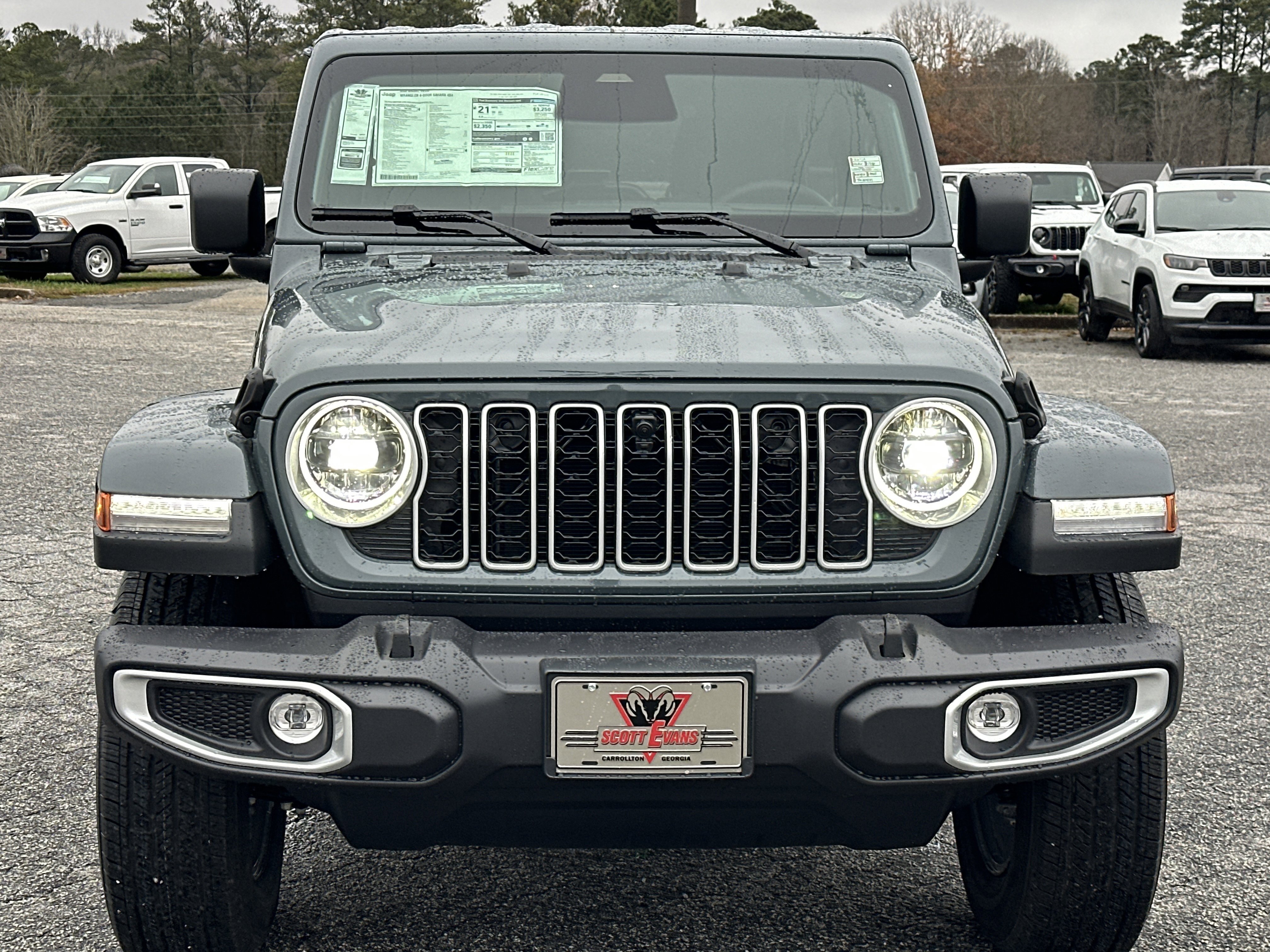 New 2026 Anvil Clear-Coat Exterior Paint Jeep Sahara image 3