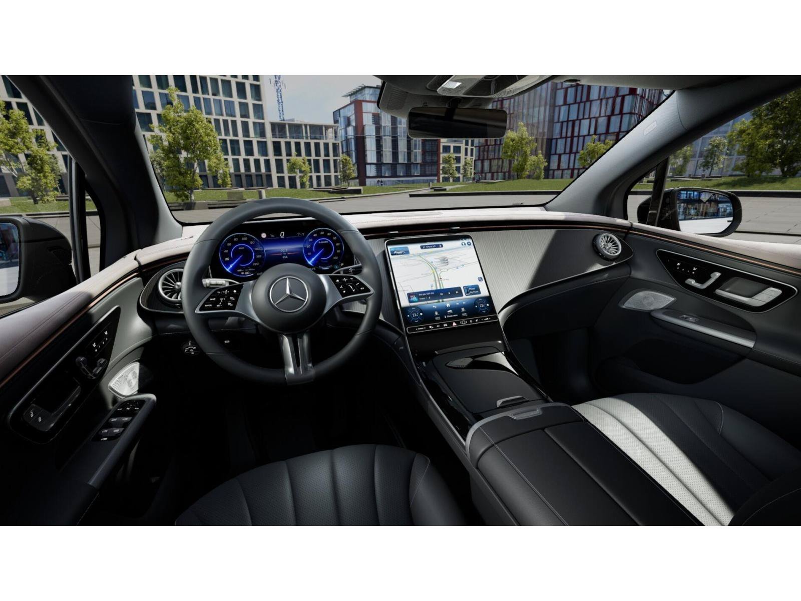 New 2026 Black Mercedes-Benz EQE 320 4MATIC® SUV image 3