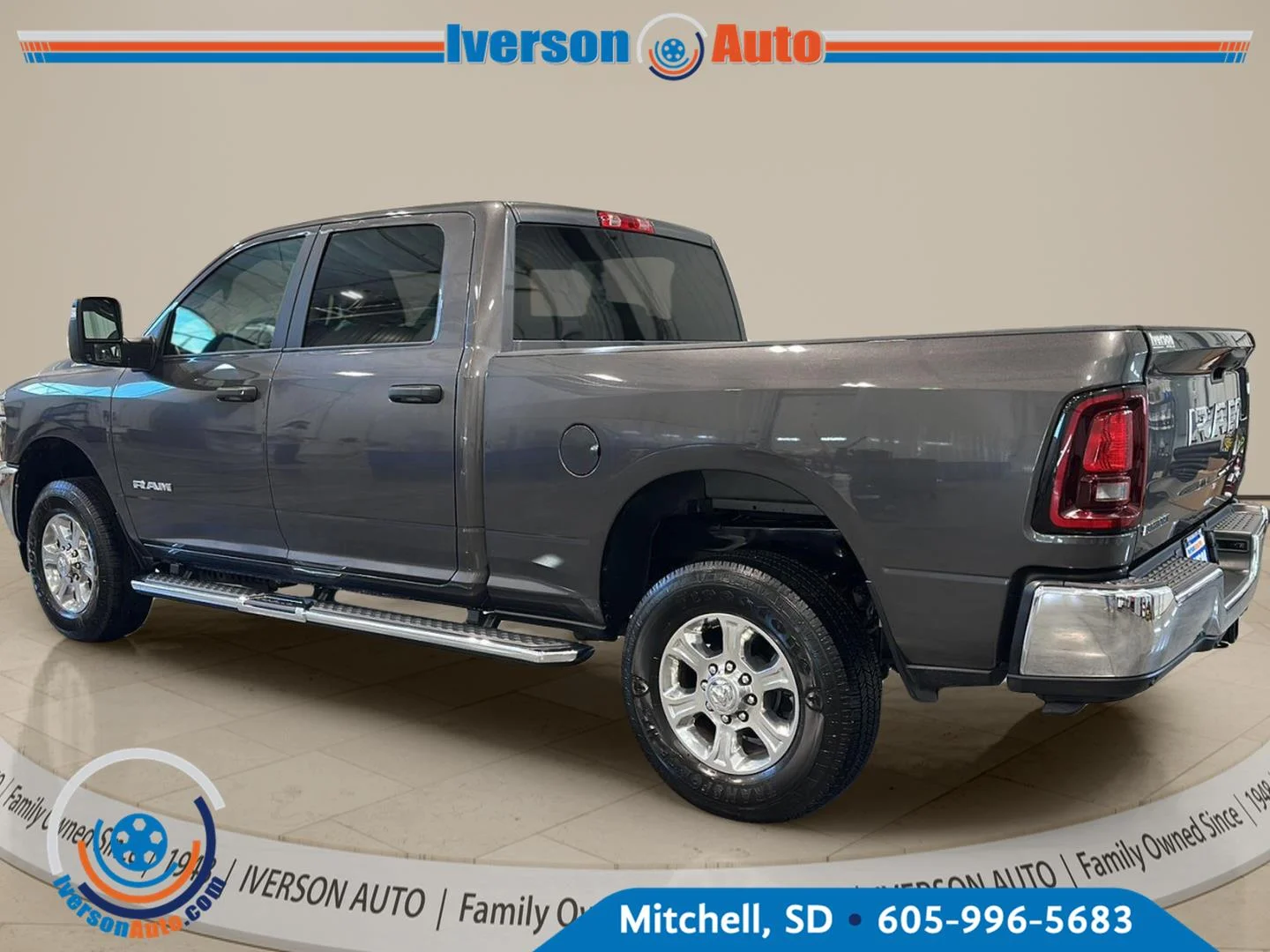 Used 2026 Granite Crystal Metallic Clearcoat Ram Big Horn image 5
