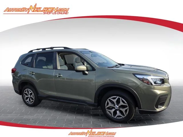 Used 2021 Green Subaru Premium image 1