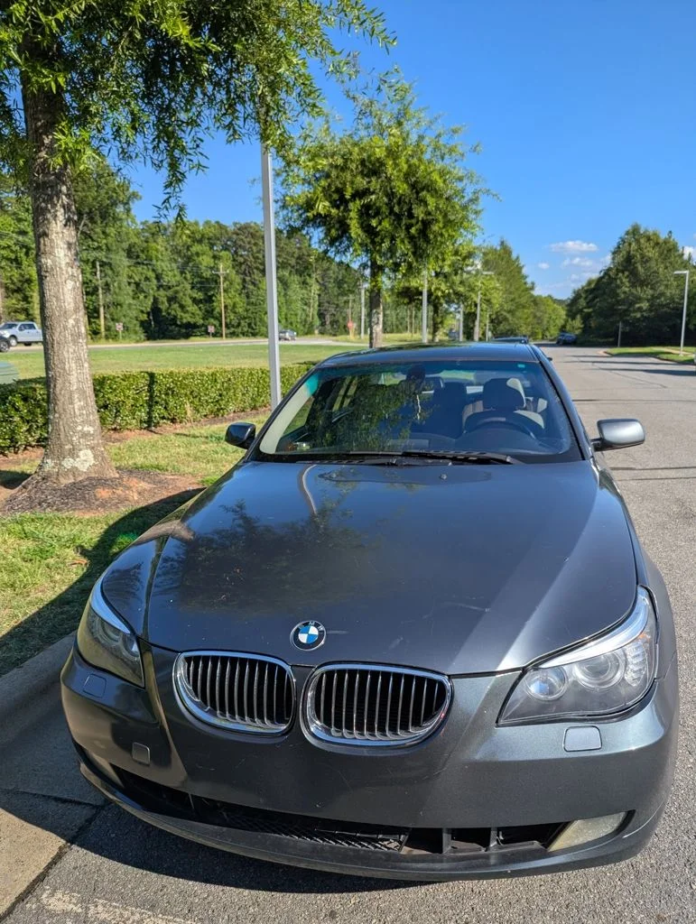 Used 2008 Platinum Gray Metallic BMW 528i image 2
