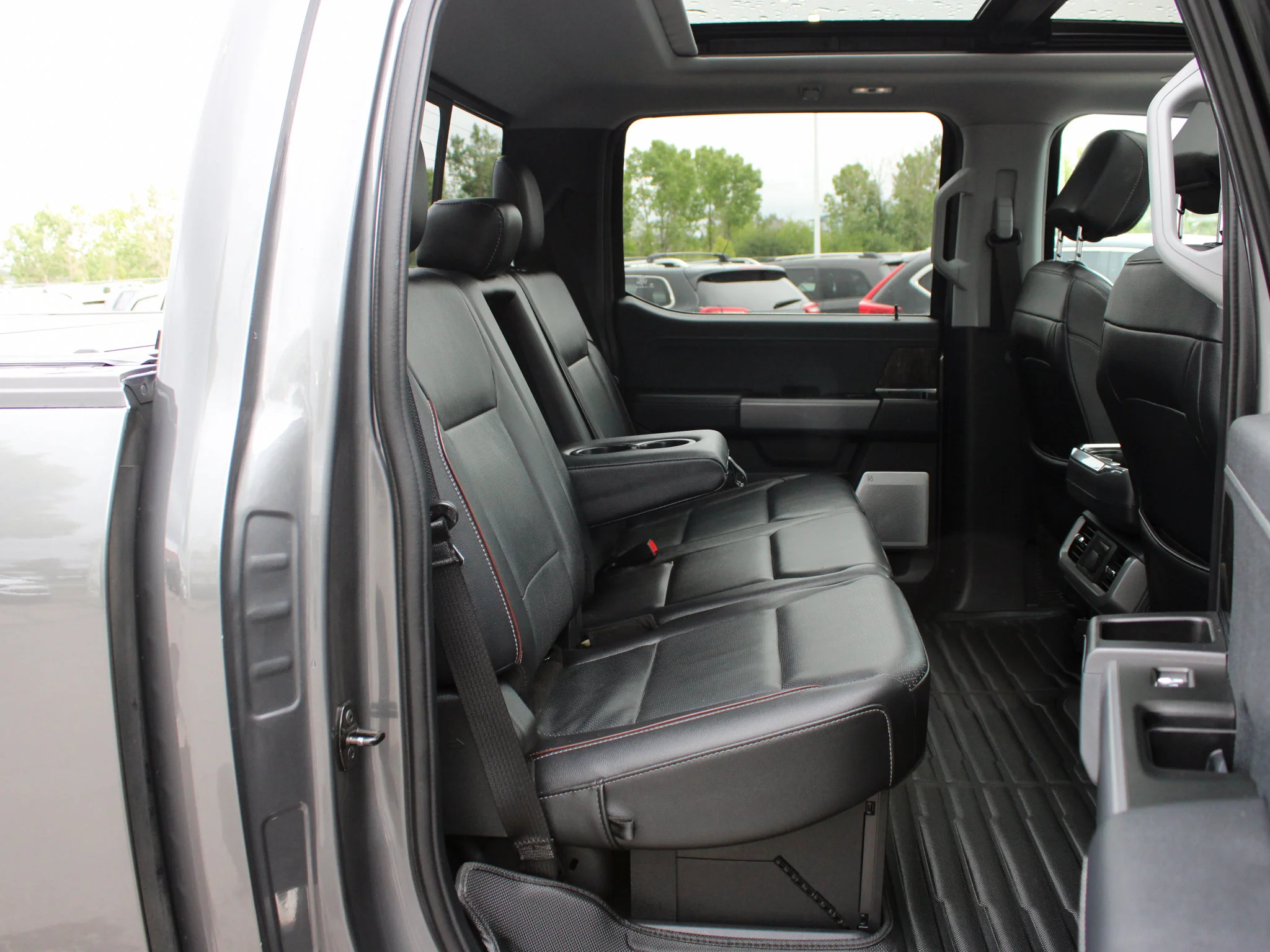 Used 2022 Grey Ford LARIAT * Hybrid V6 | 3M PPF | Remote Start | Adaptive Cruise | Tonneau Cover | Apple CarPlay image 21