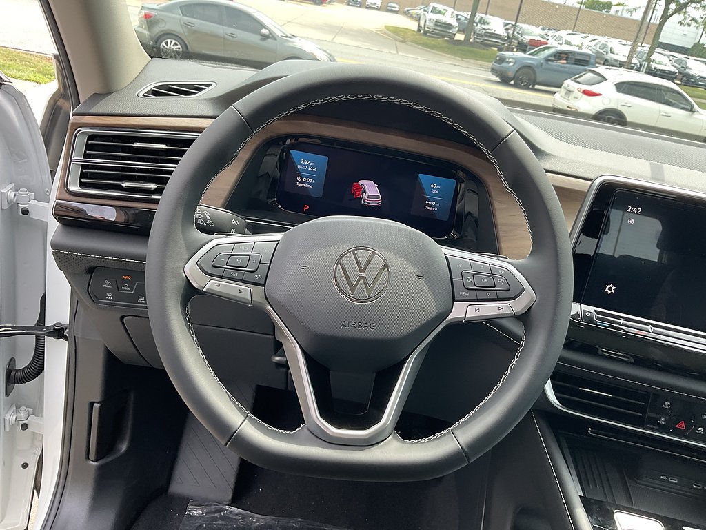 New 2026 Opal White Pearl Volkswagen SE TECH 4MO 8-AUTO image 8