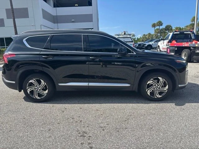 Used 2022 Twilight Black Hyundai SEL image 2