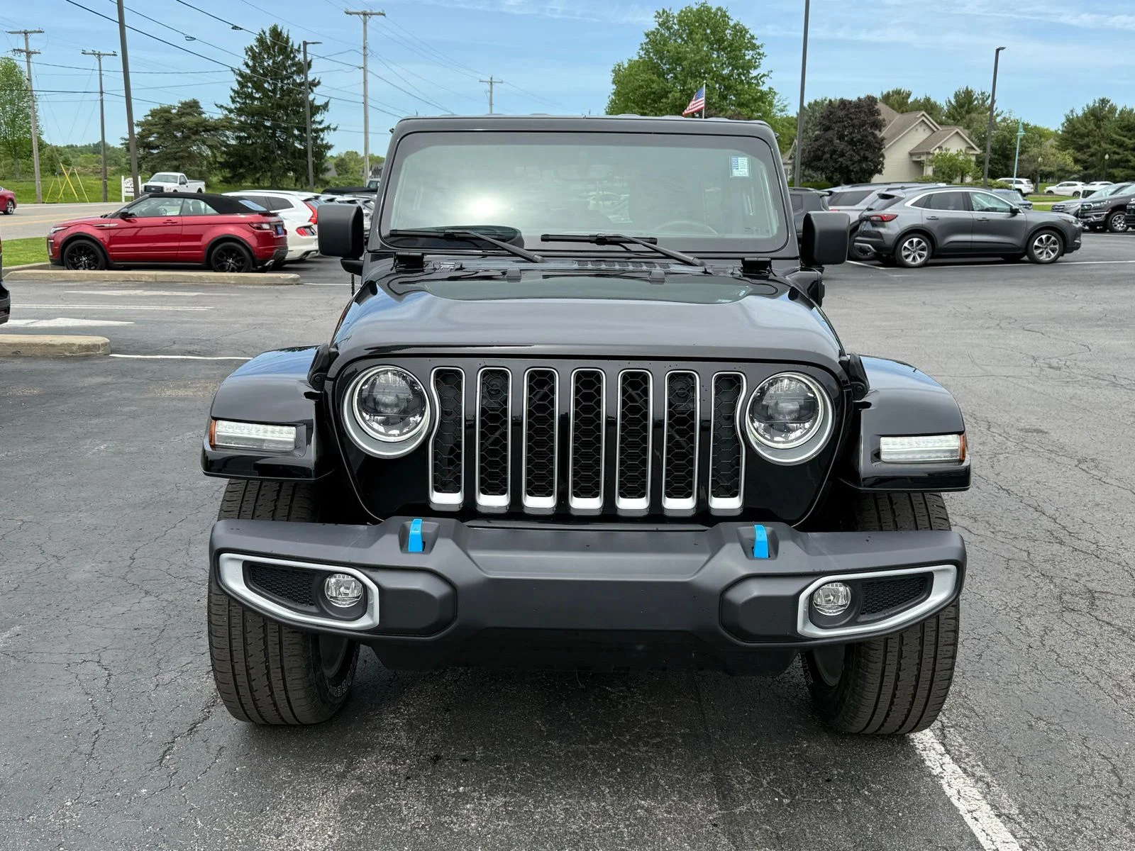 Used 2023 Black Clearcoat Jeep Sahara 4xe image 17