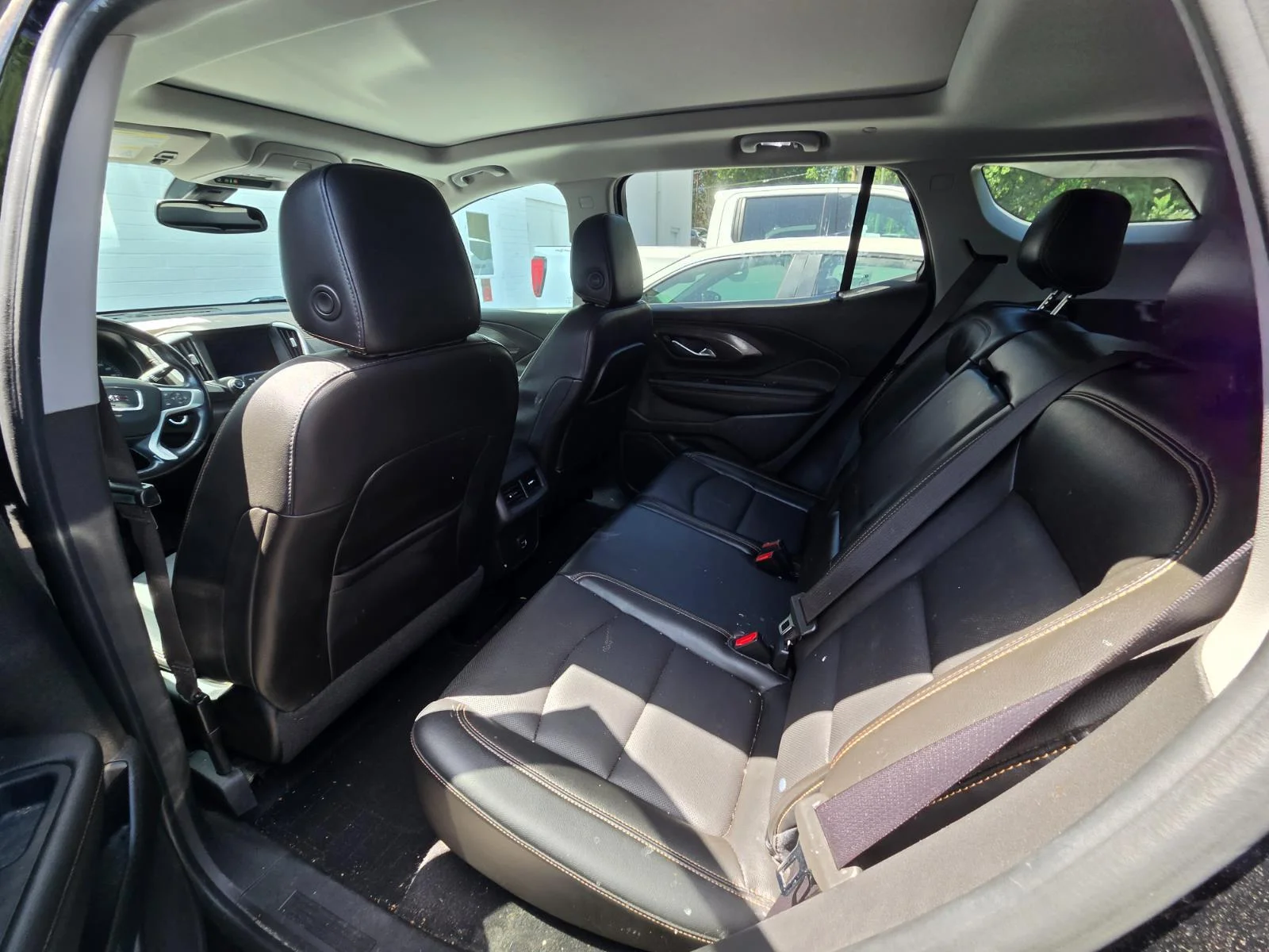 Used 2021 EBONY TWILIGHT METALLIC GMC SLT image 8