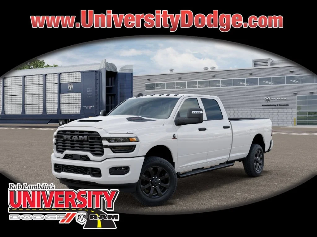 New 2027 Bright White Clear-Coat Exterior Paint RAM Black Express image 1