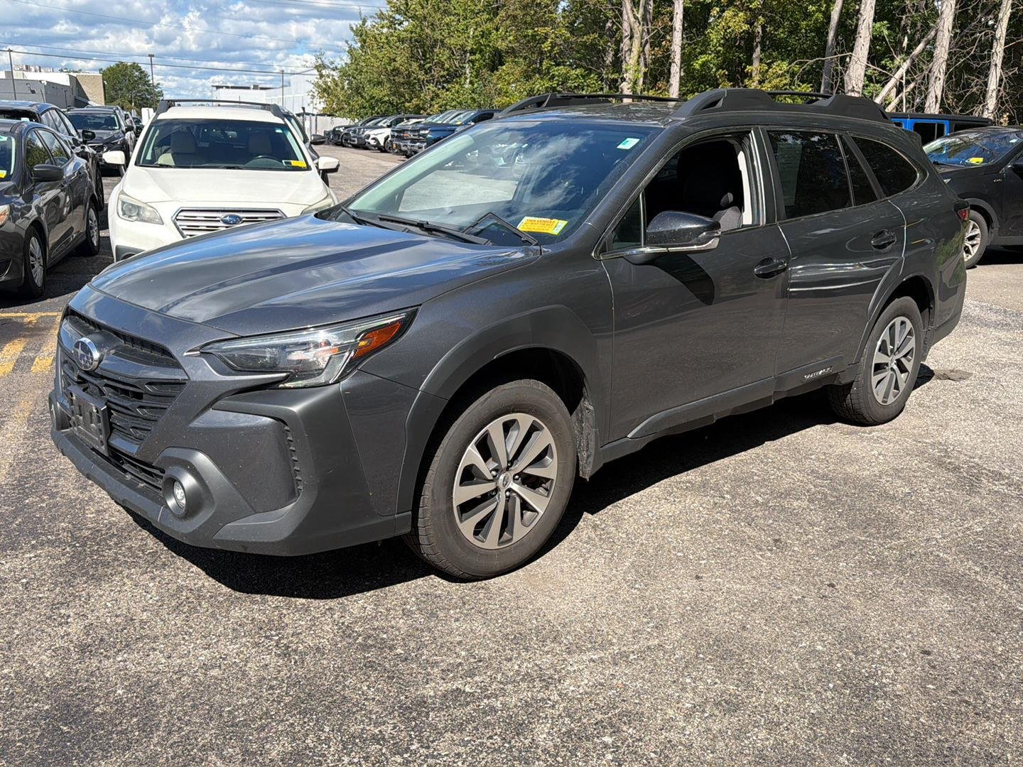 Used 2025 Magnetite Gray Metallic Subaru Premium image 6