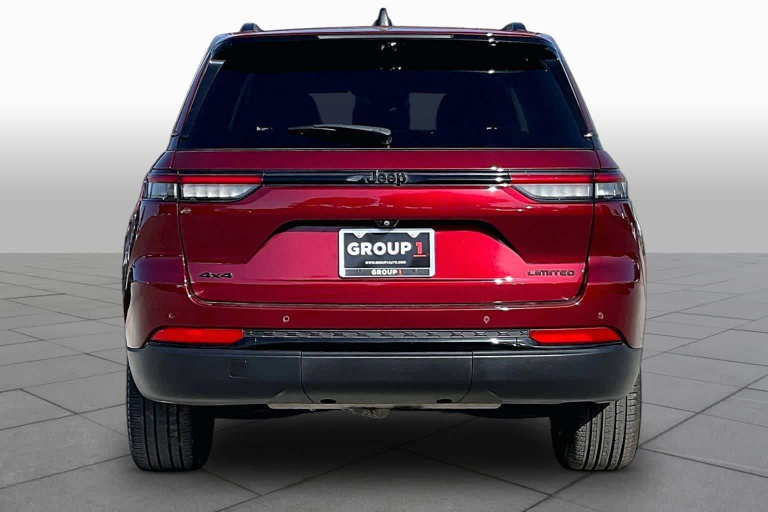 Certified Used 2023 Velvet Red Pearlcoat Jeep Limited image 5