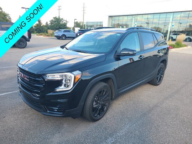 Used 2024 Black GMC SLE image 1