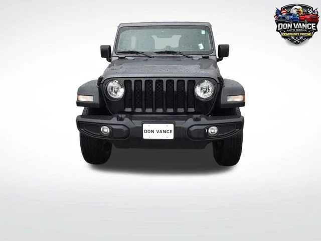 Used 2021 Gray Jeep Unlimited Willys image 8