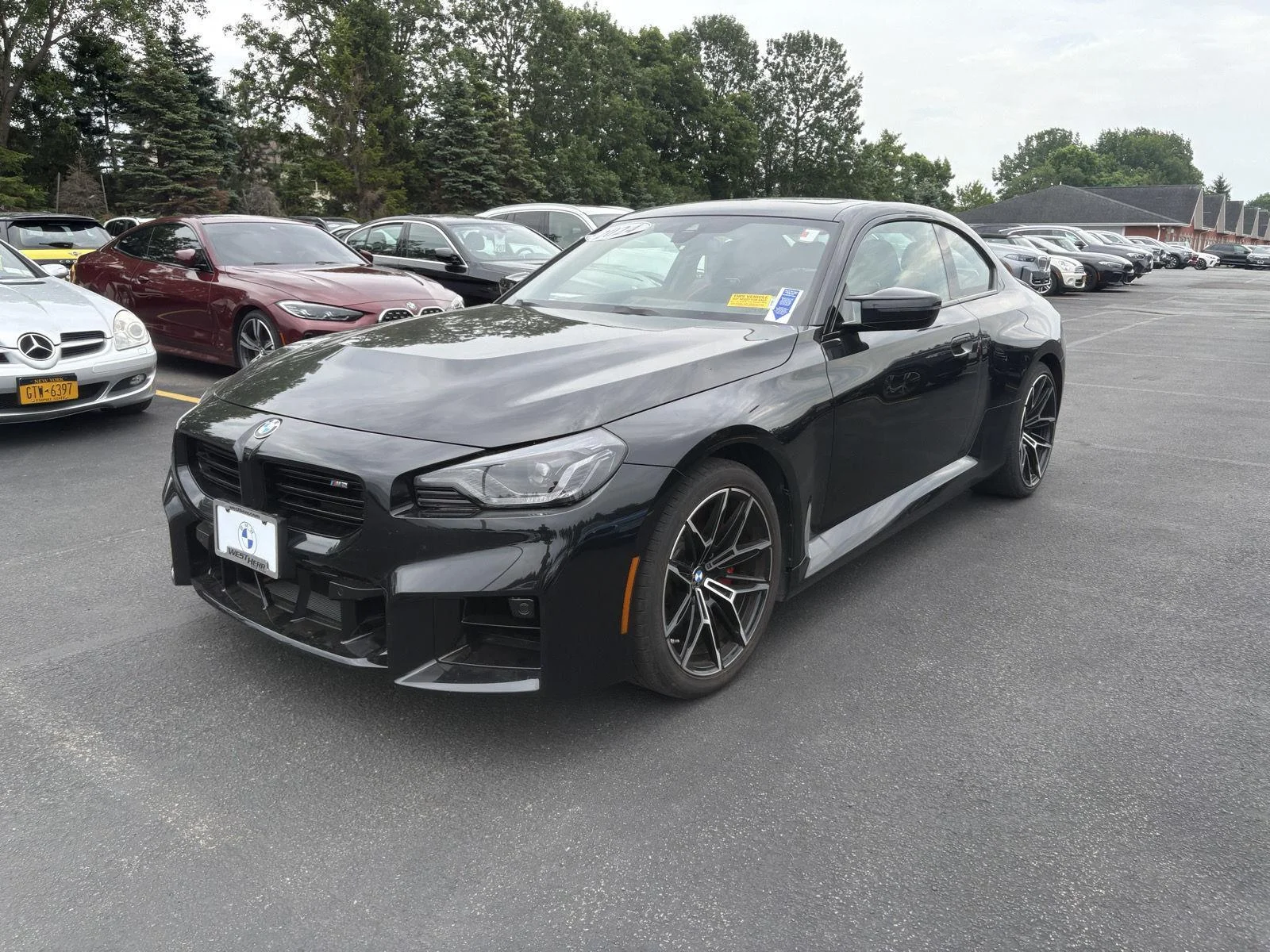 Used 2024 Black Sapphire Metallic BMW M2 Base image 5