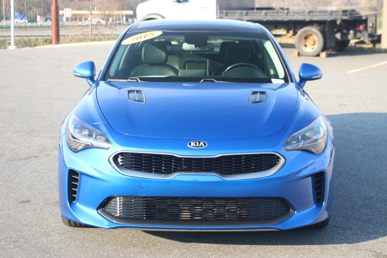 Used 2018 Kia Stinger Premium with VIN KNAE25LA5J6021245 for sale in Morganton, NC
