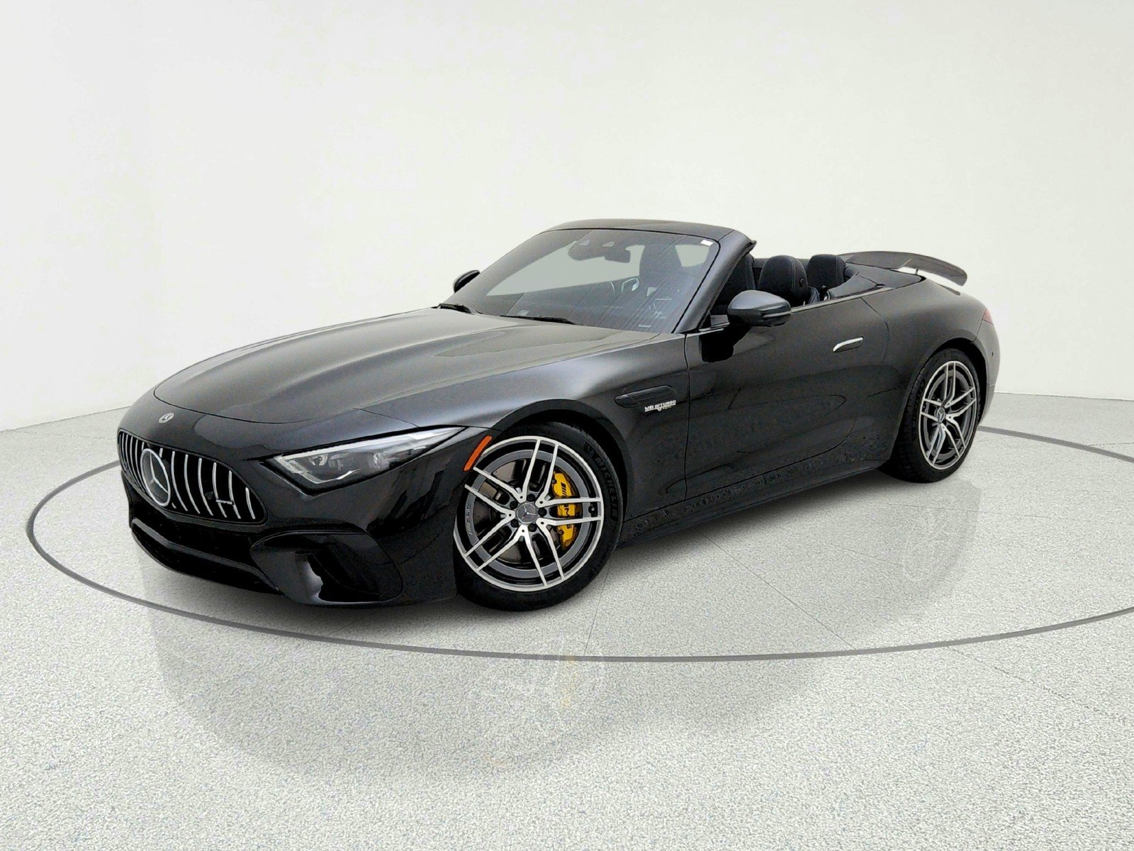 Certified Used 2022 Obsidian Black Metallic Mercedes-Benz AMG® SL 55 image 1