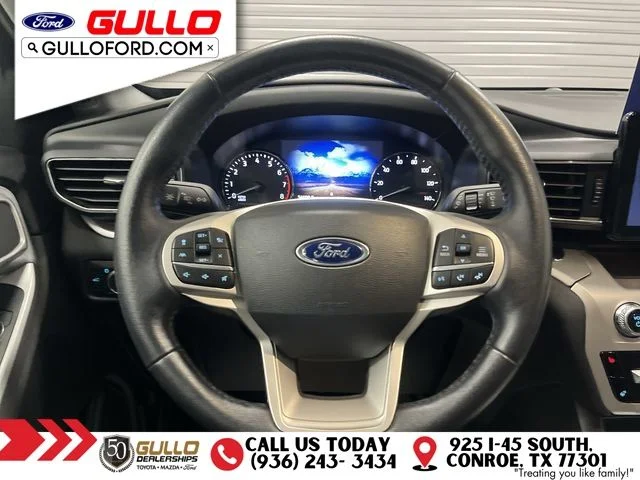 Certified Used 2022 White Metallic Ford XLT image 12