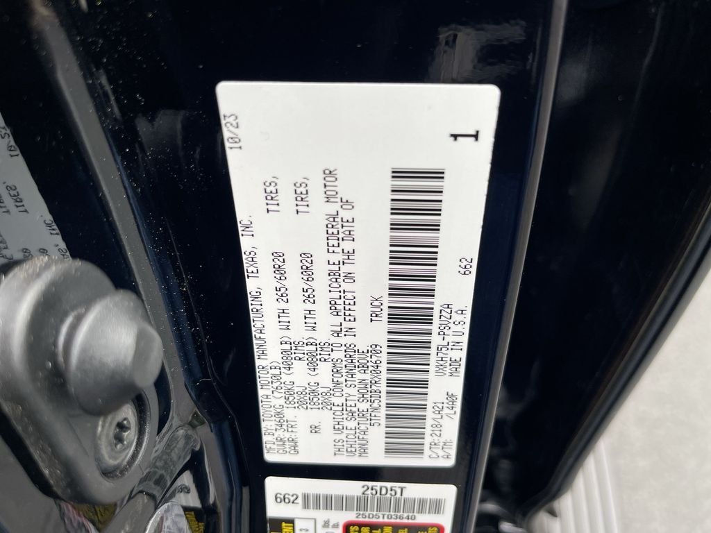 Used 2024 Black Toyota Platinum image 33