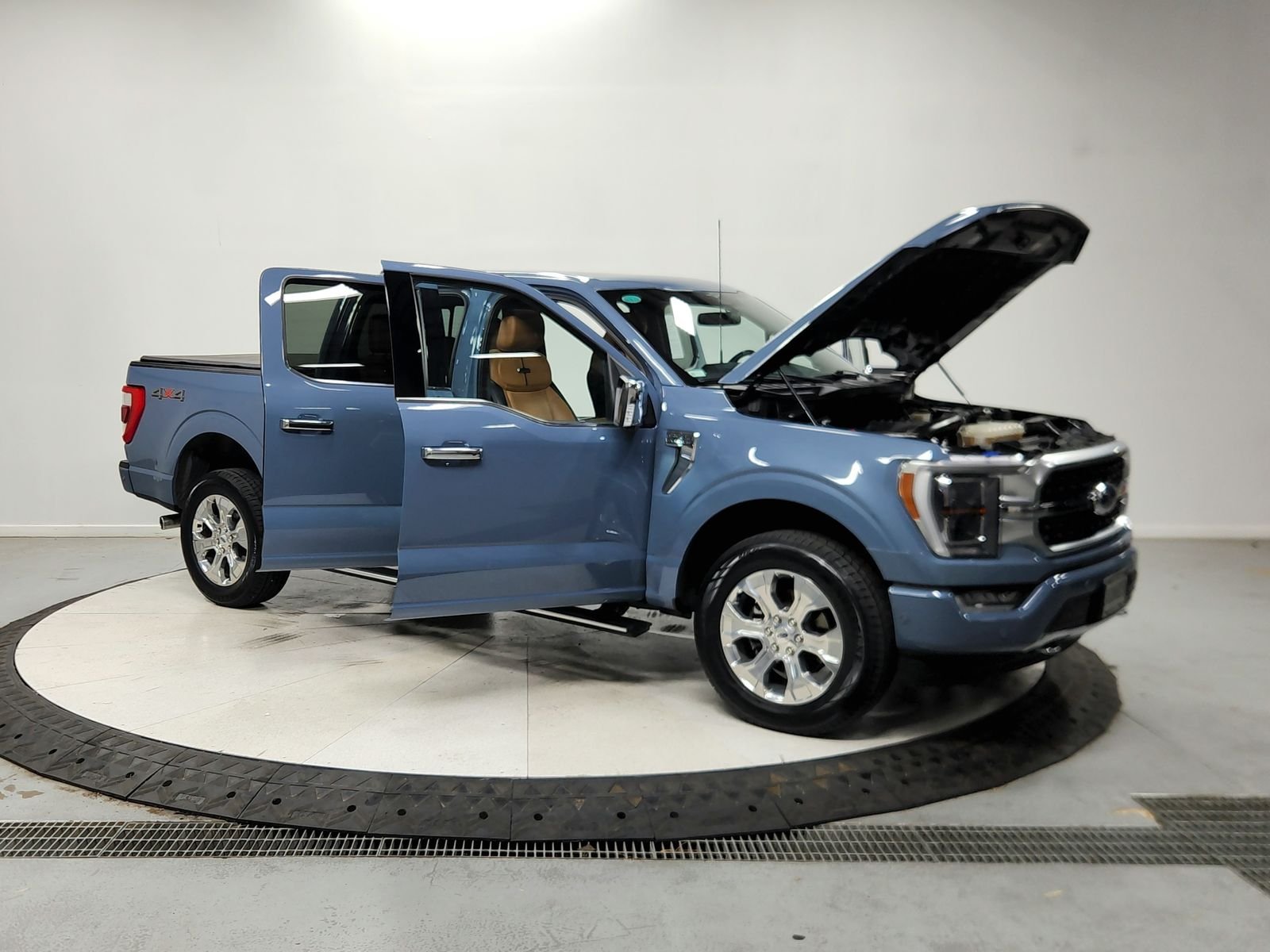 Used 2023 Azure / Gray Metallic Ford Platinum image 10