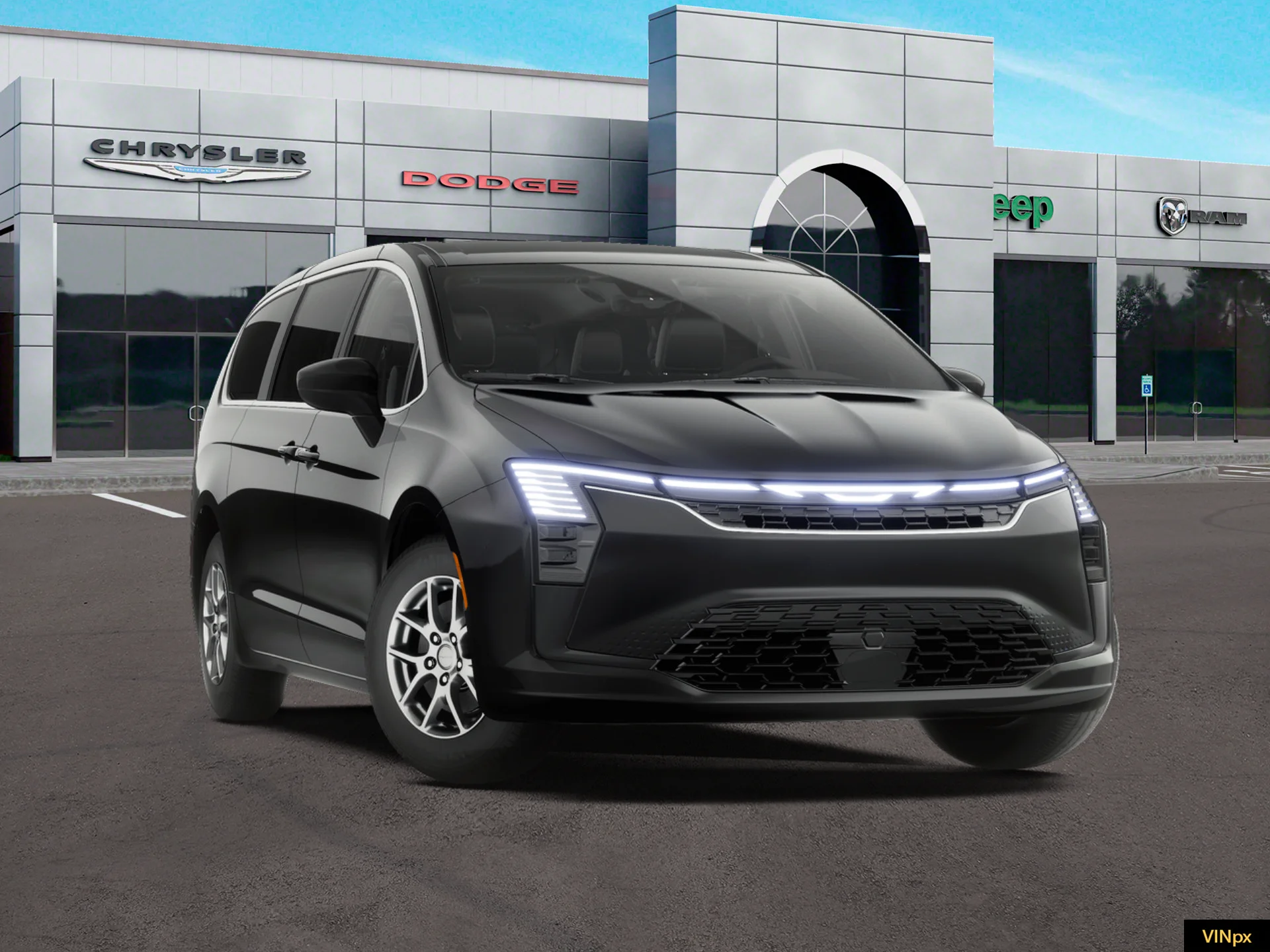 New 2027 Diamond Black Crystal Pearlcoat Chrysler Select image 16