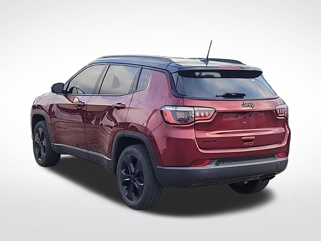 Used 2021 Velvet Red Pearlcoat Jeep Altitude image 2