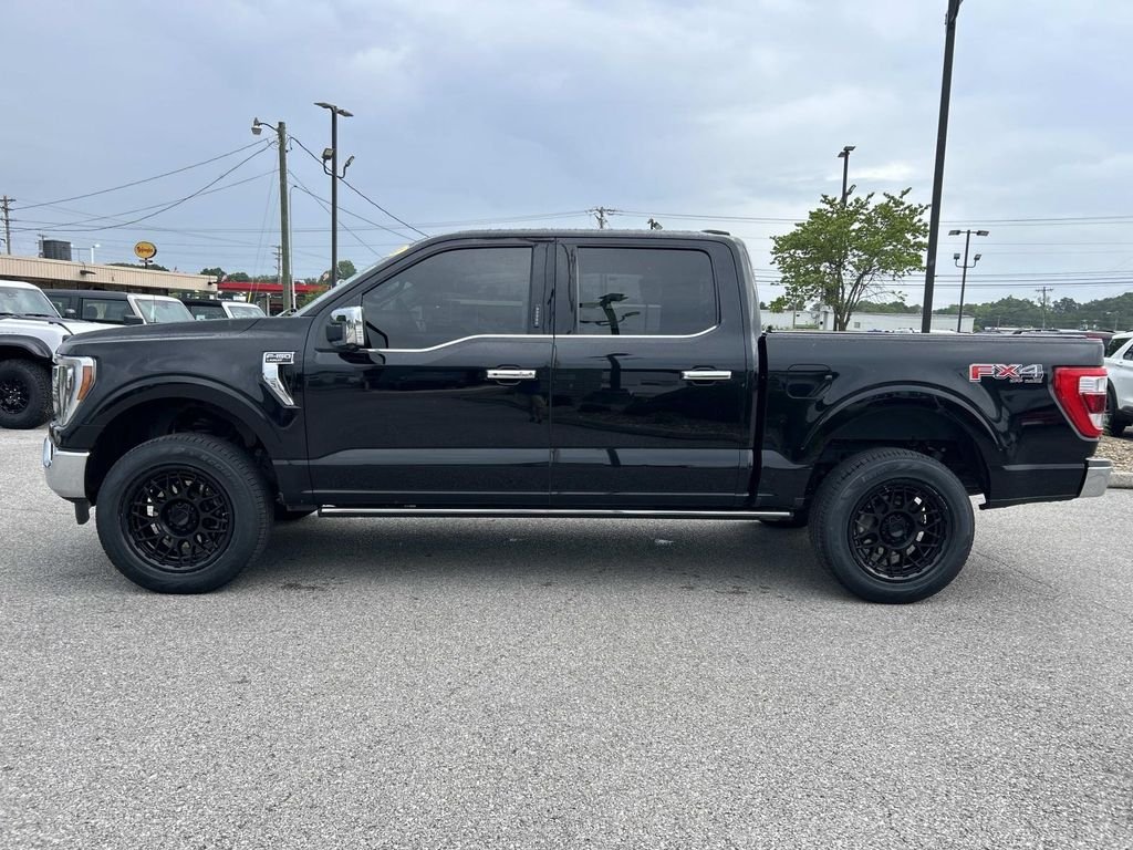 Used 2021 Agate Black Metallic Ford Lariat image 7