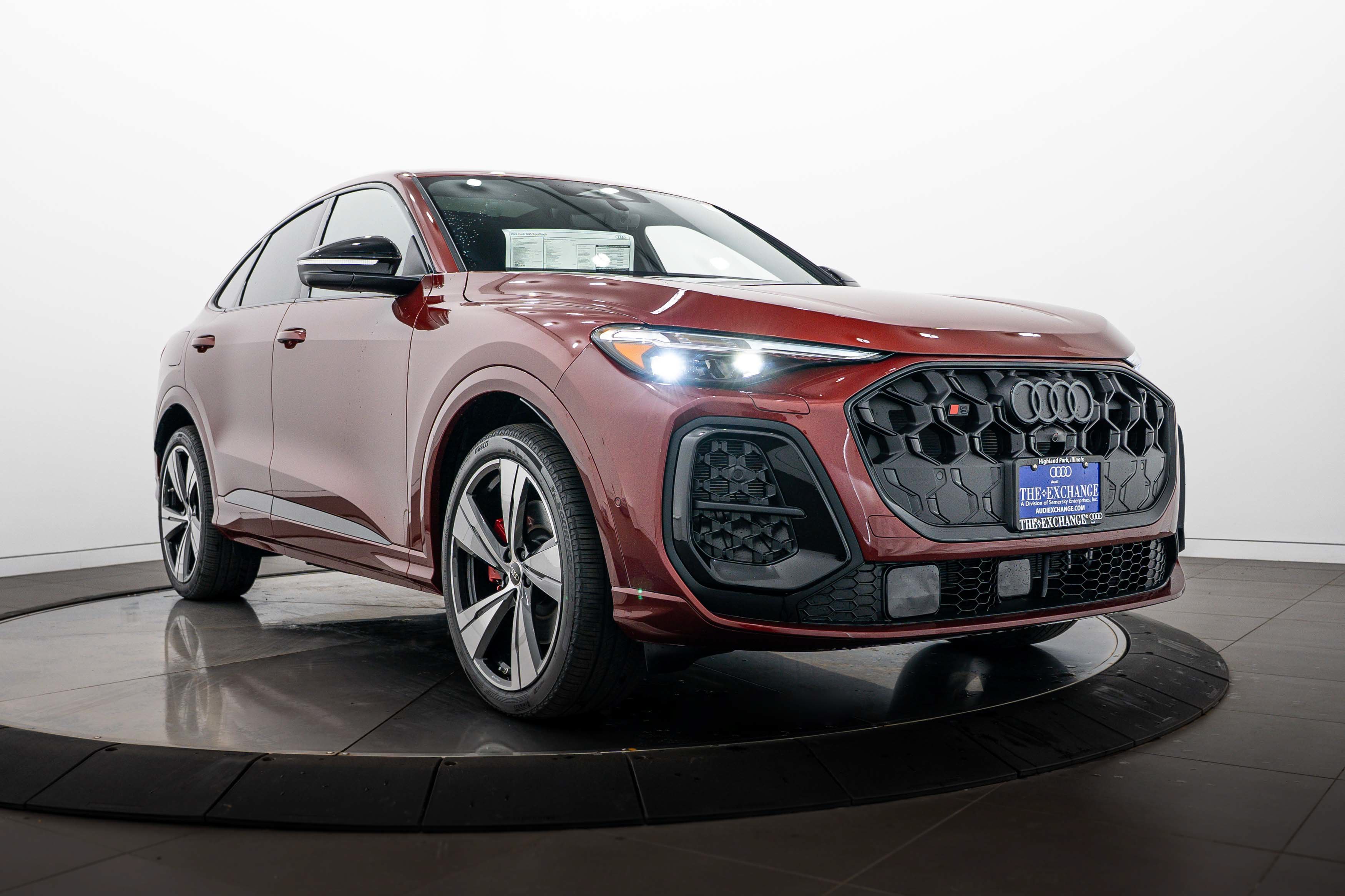 New 2026 Red Audi Prestige image 1