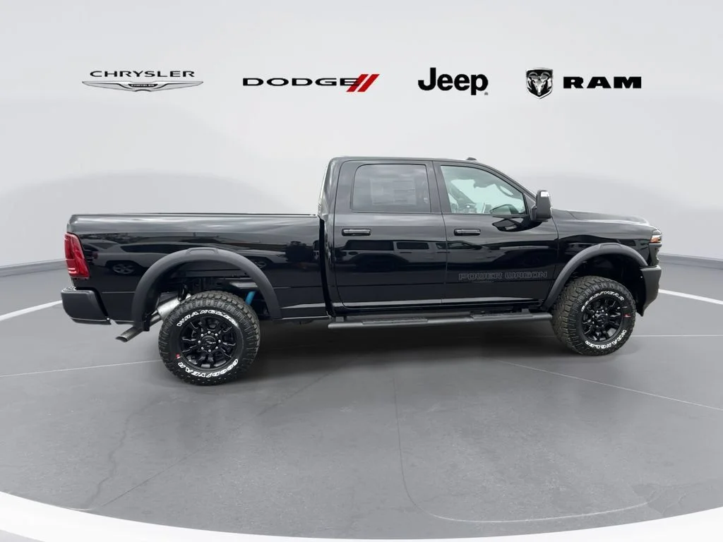 New 2026 Diamond Black Crystal Pearl-Coat Exterior Paint RAM Power Wagon image 2