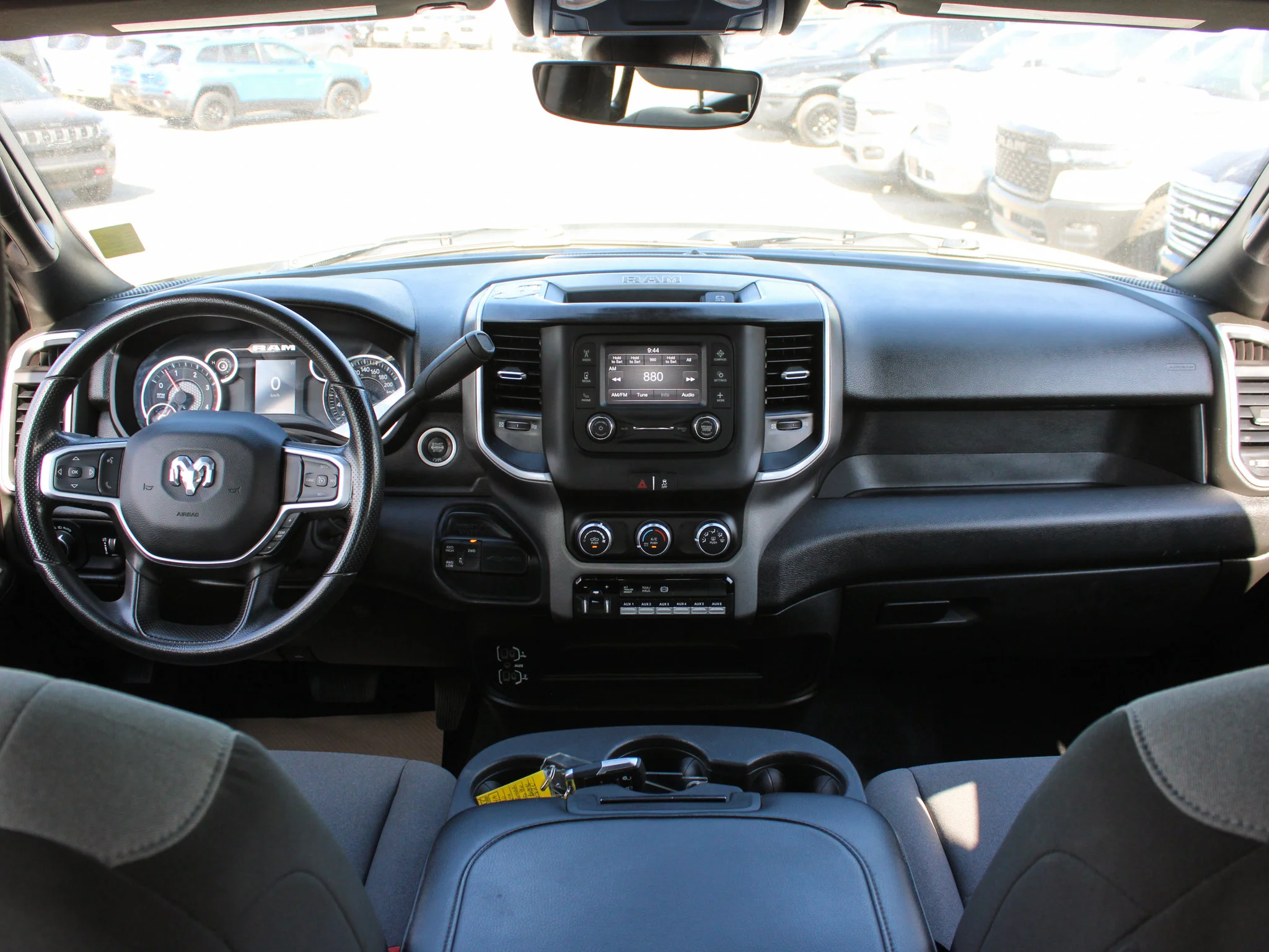 Certified Used 2023 White RAM Big Horn*No Accidents | Long Box | Backup Camera | Remote Start | Rear Air Suspension | Diesel image 4