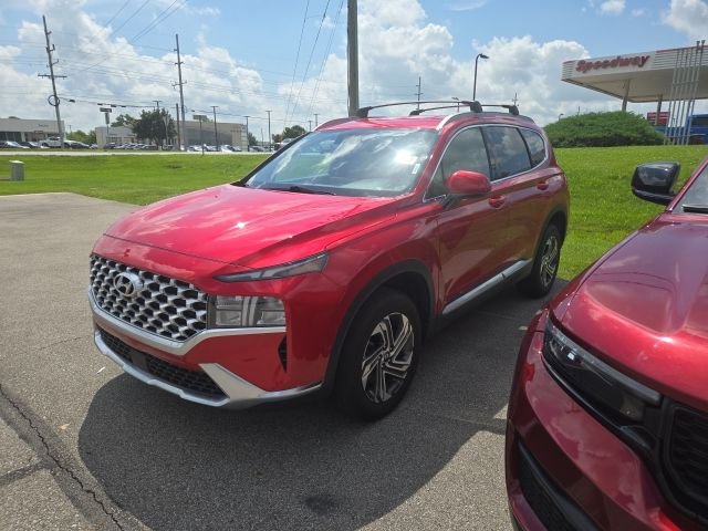 Used 2022 Calypso Red Hyundai SEL image 2