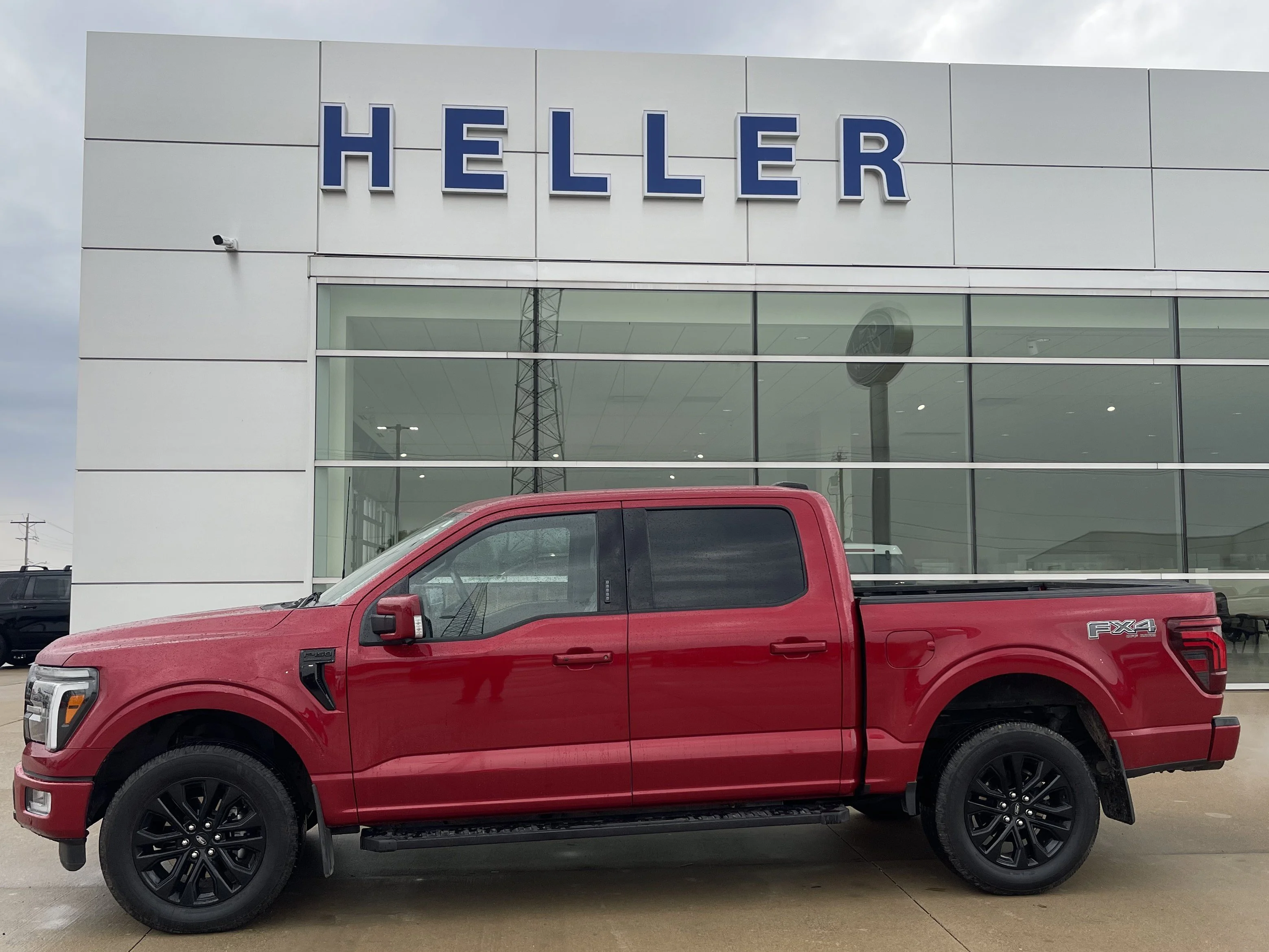 Used 2024 Rapid Red Metallic Tinted Clearcoat Ford LARIAT image 3