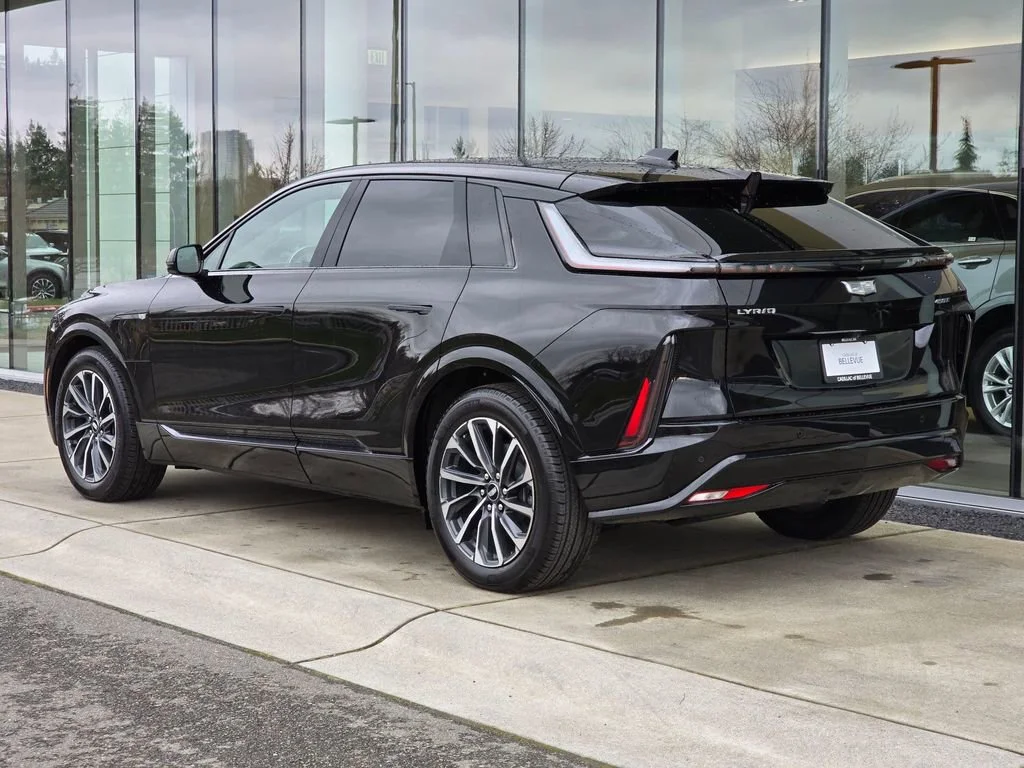 Used 2025 Stellar Black Metallic Cadillac Sport 2 image 3