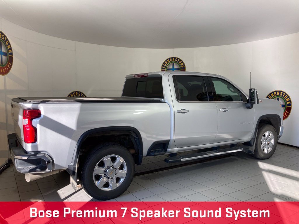 Used 2022 SILVER ICE METALLIC Chevrolet LTZ image 16