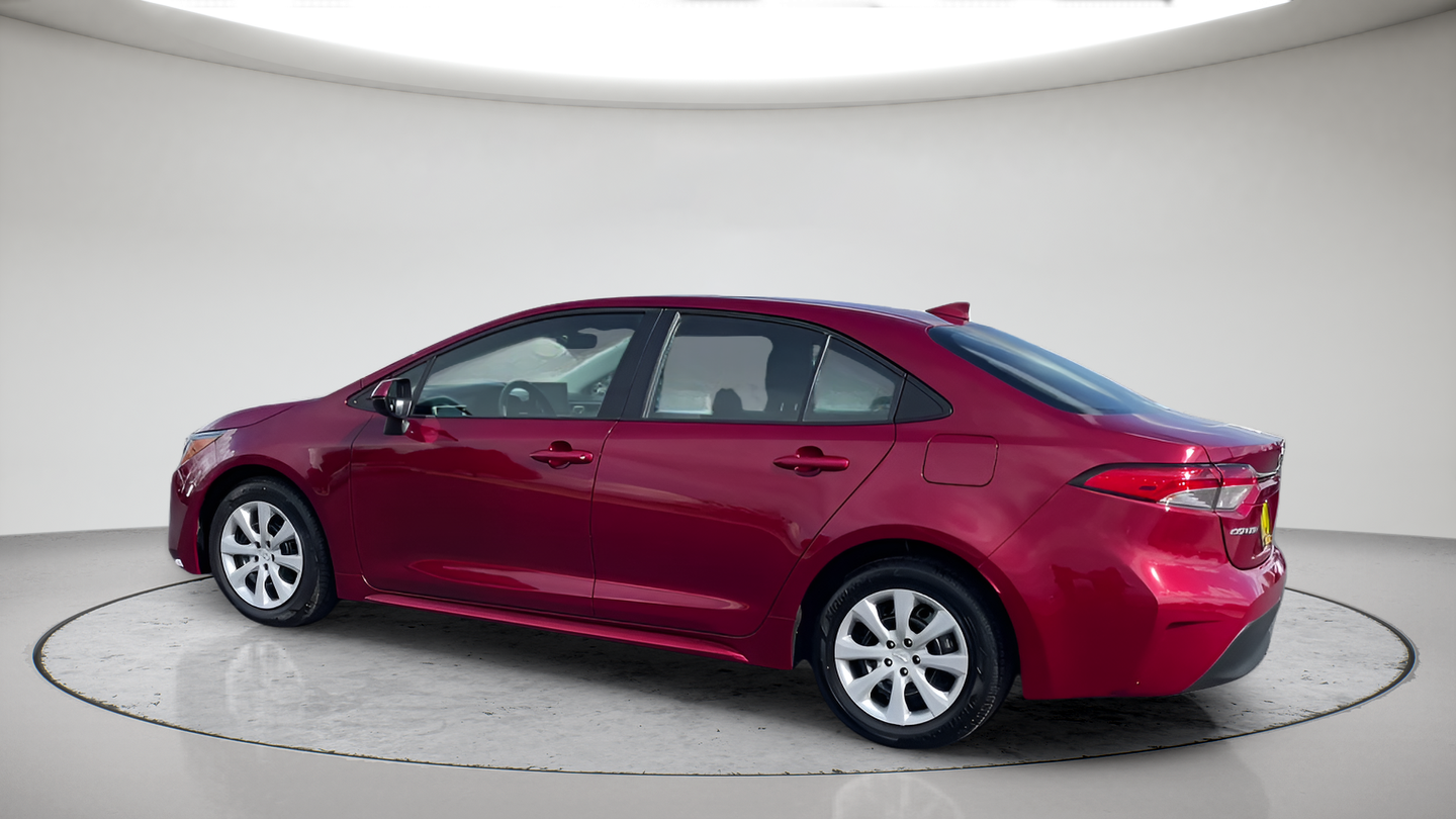 Certified Used 2025 Red Toyota LE image 8
