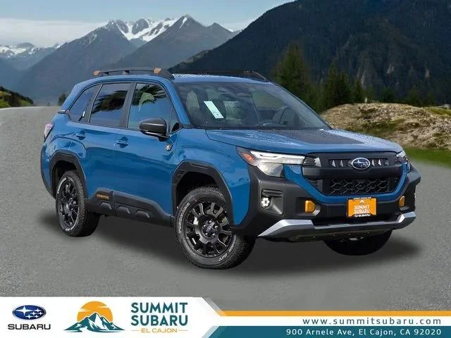New 2026 GEYSER BLUE Subaru Wilderness image 1