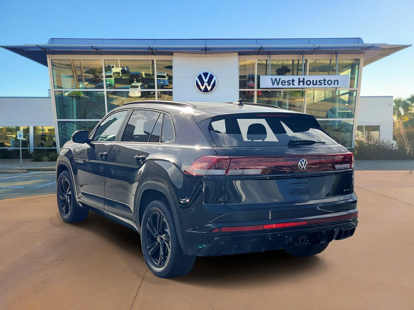 New 2026 Black Volkswagen 2.0T SEL R-Line Black image 4