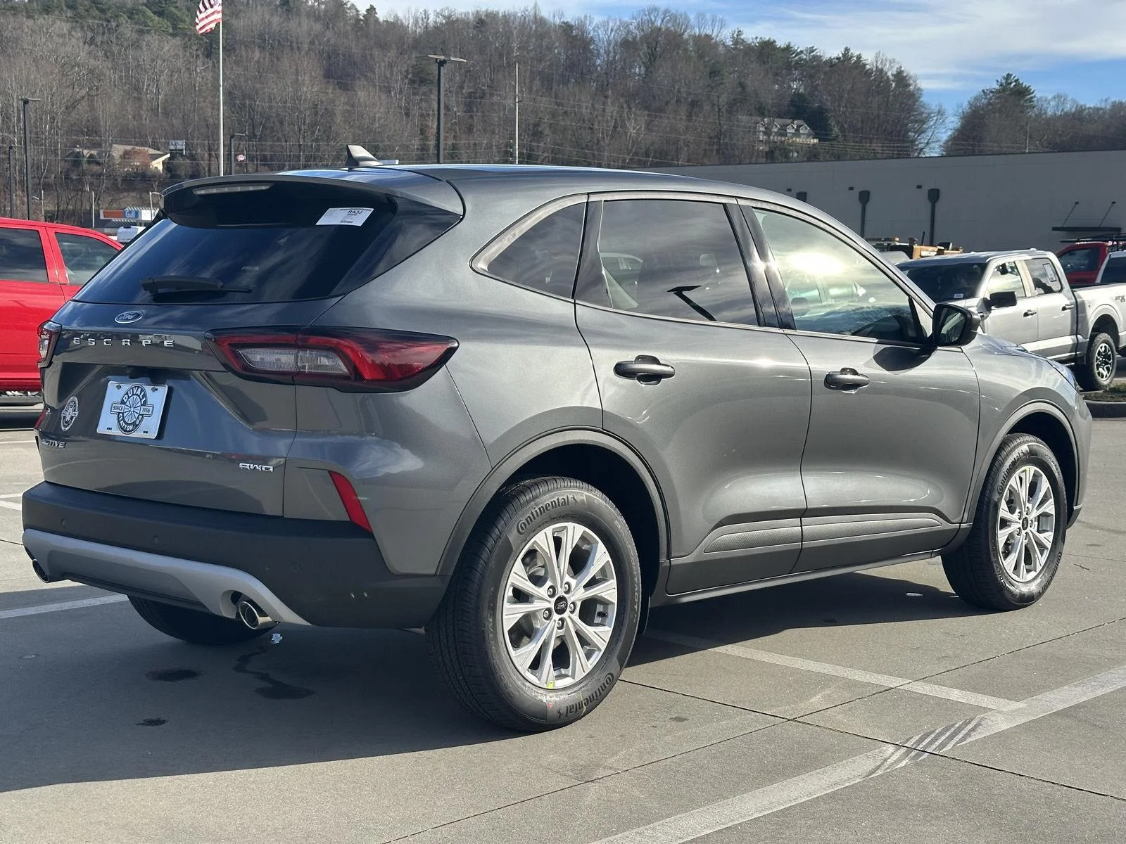 New 2026 Carbonized Gray Metallic Ford Active image 7