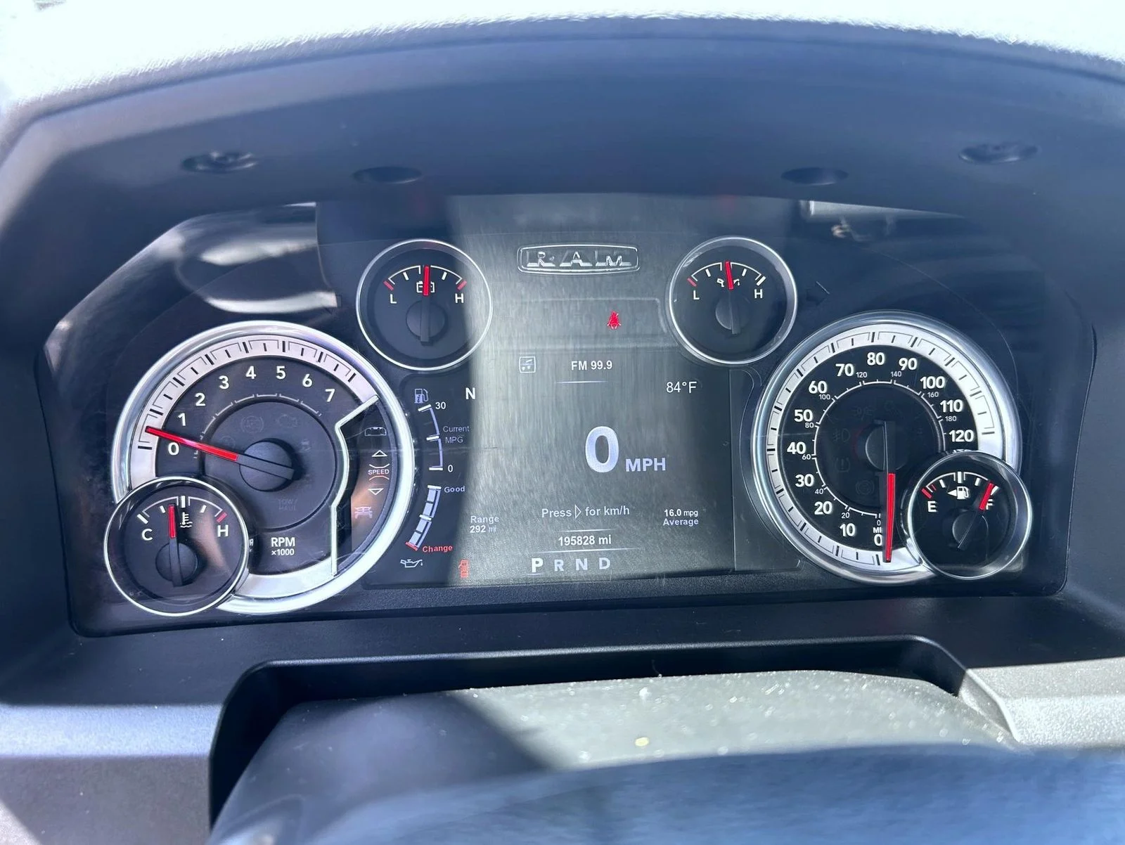 Used 2017 Silver Ram Big Horn image 14
