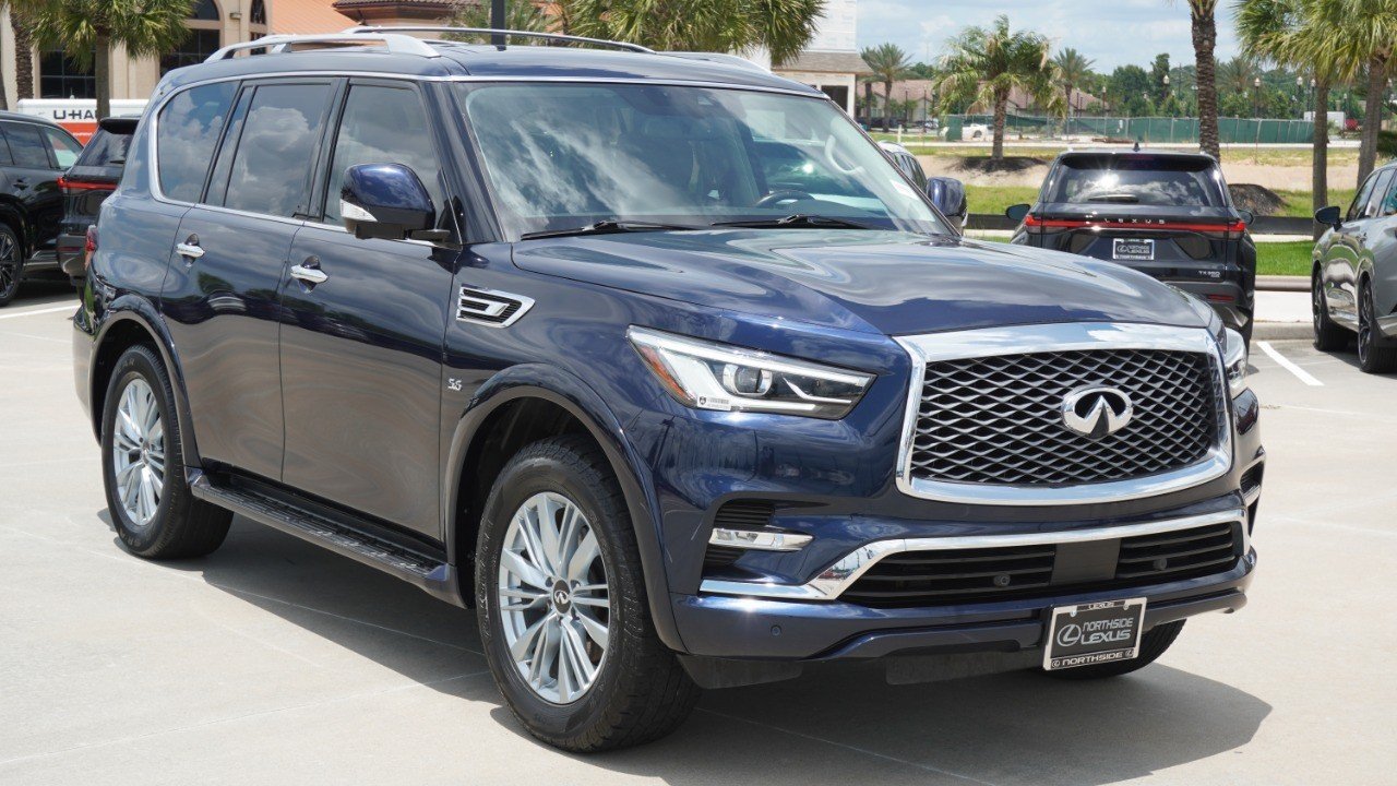 Used 2019 Blue INFINITI LUXE image 3