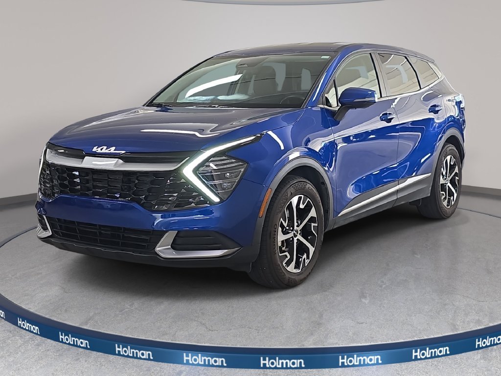 Used 2025 Sapphire Blue Kia EX image 1