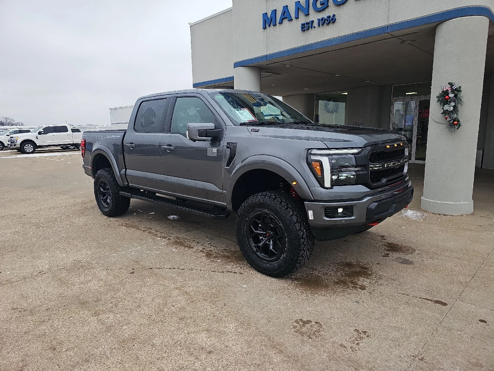New 2025 Carbonized Gray Metallic Ford Lariat® image 2