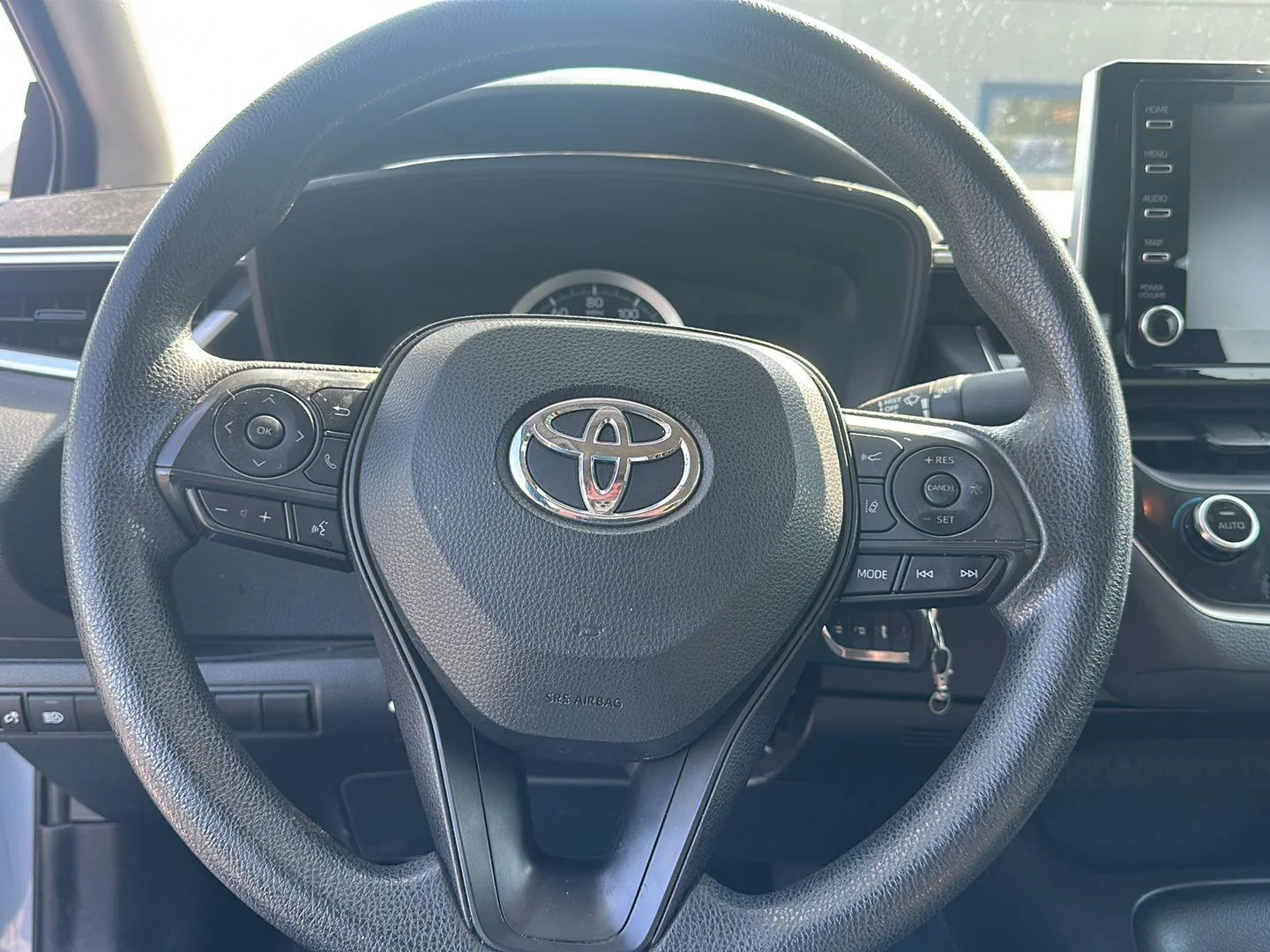 Used 2020 Celestite Gray Metallic Toyota LE image 16