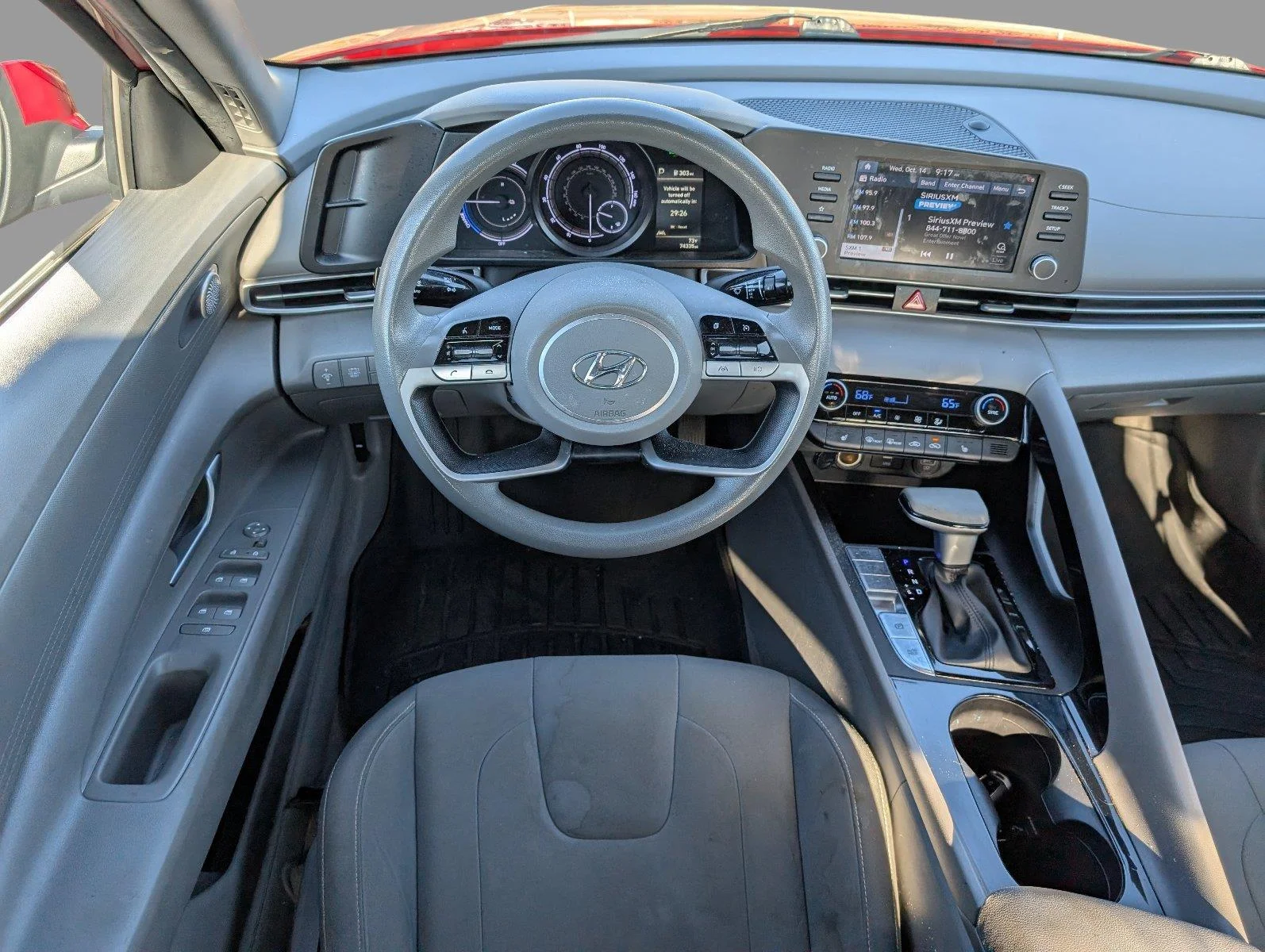 Used 2022 Scarlet Red Pearl Hyundai Blue image 31