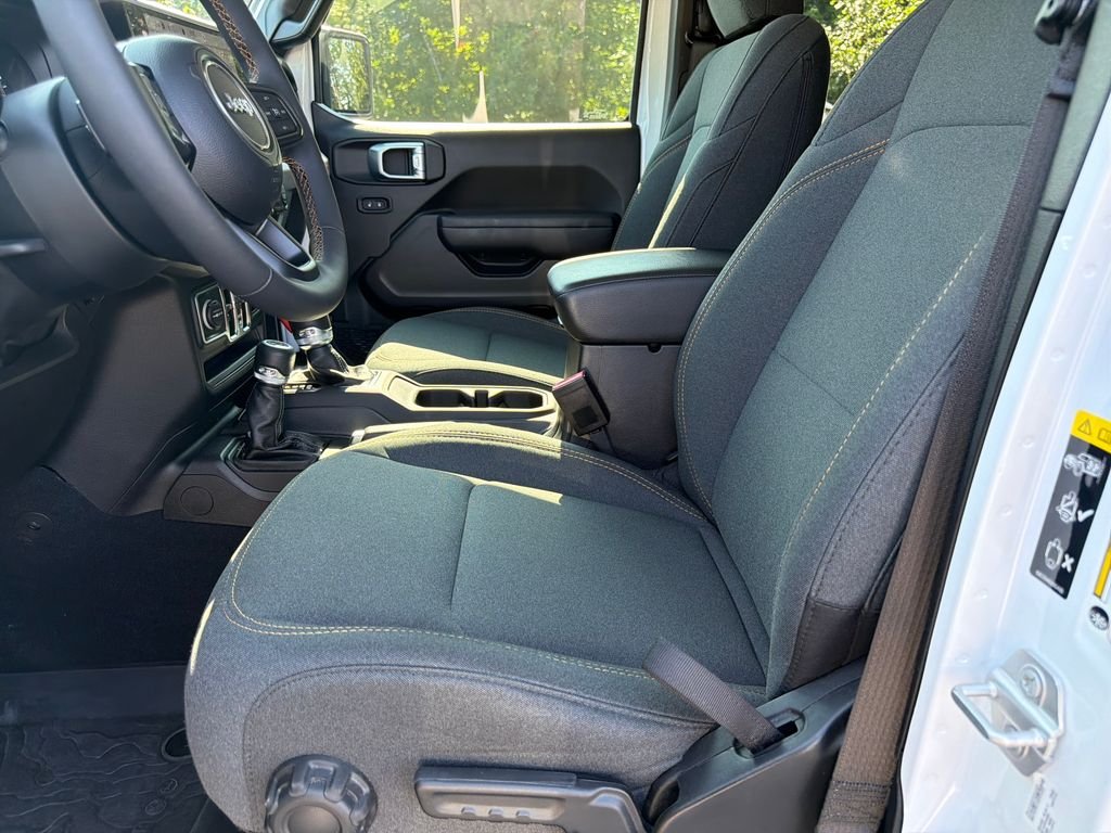 Used 2024 Bright White Clearcoat Jeep Sport S image 30