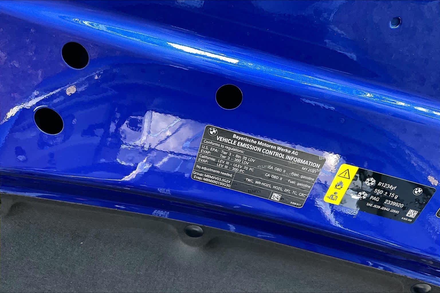 Used 2021 Portimao Blue Metallic BMW M440i xDrive image 33