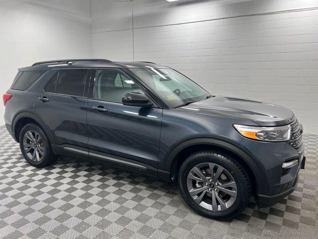 Used 2023 Stone Blue Metallic Ford XLT image 4