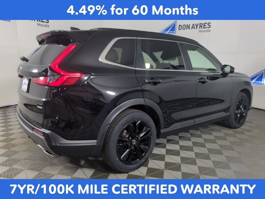 Certified Used 2024 Crystal Black Pearl Honda Sport Touring image 6