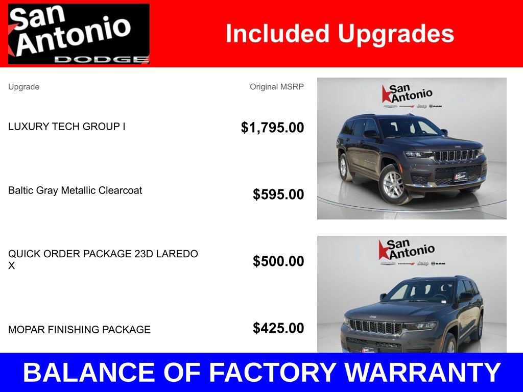 2025 Jeep Grand Cherokee L Laredo - Photo 7