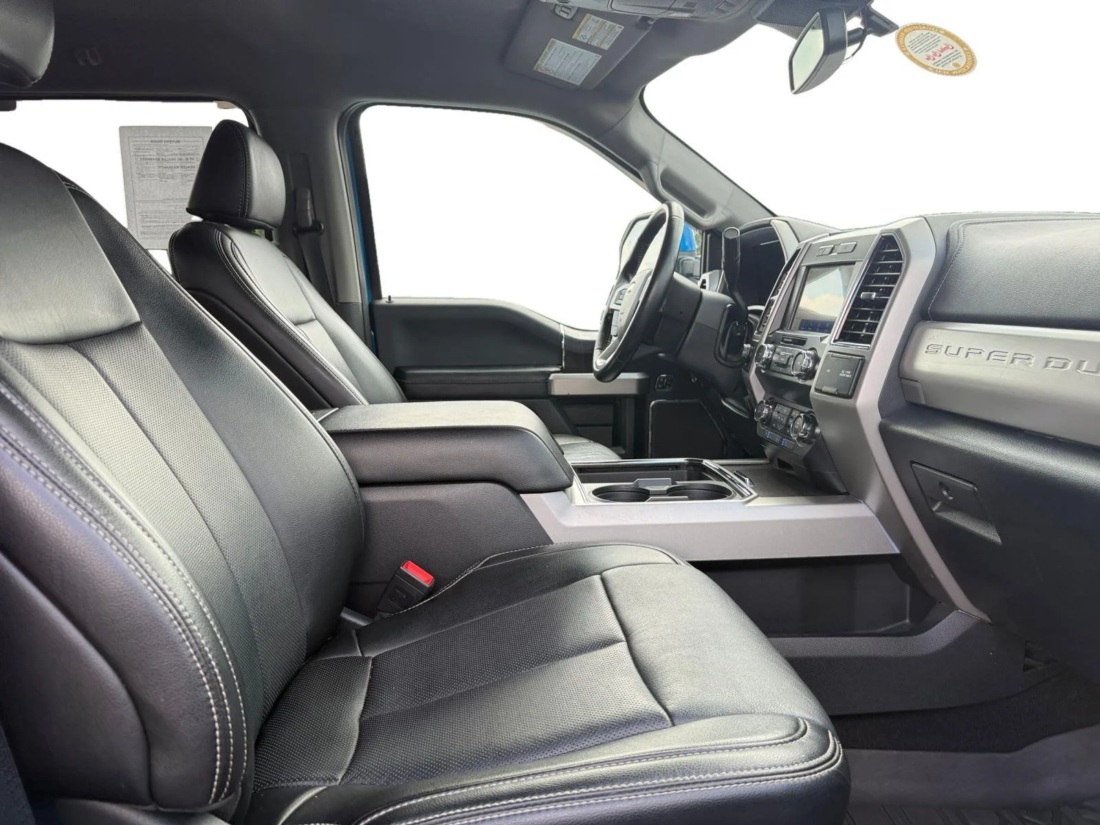 Used 2021 Velocity Blue Metallic Ford LARIAT image 11
